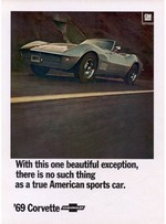 1969 Corvette Convertible For Sale